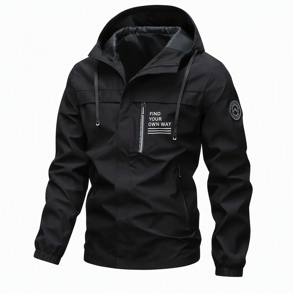 ⏳LAST DAY SALE ONLY £22.99!!🍁🧥 Men's Outdoor Windbreaker with Detachable Hood