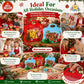 🍬Easy Fill, Easy Seal🎁 Festive Self-Seal Treat Bags – Santa & Snowman Print | Resealable, Food-Safe & Perfect for Cookies, Chocolates & Little Gifts 🎅-2