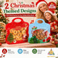 🍬Easy Fill, Easy Seal🎁 Festive Self-Seal Treat Bags – Santa & Snowman Print | Resealable, Food-Safe & Perfect for Cookies, Chocolates & Little Gifts 🎅-3