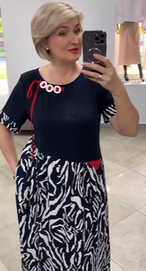 🔥👗Dámské elegantní jedinečné patchworkové šaty