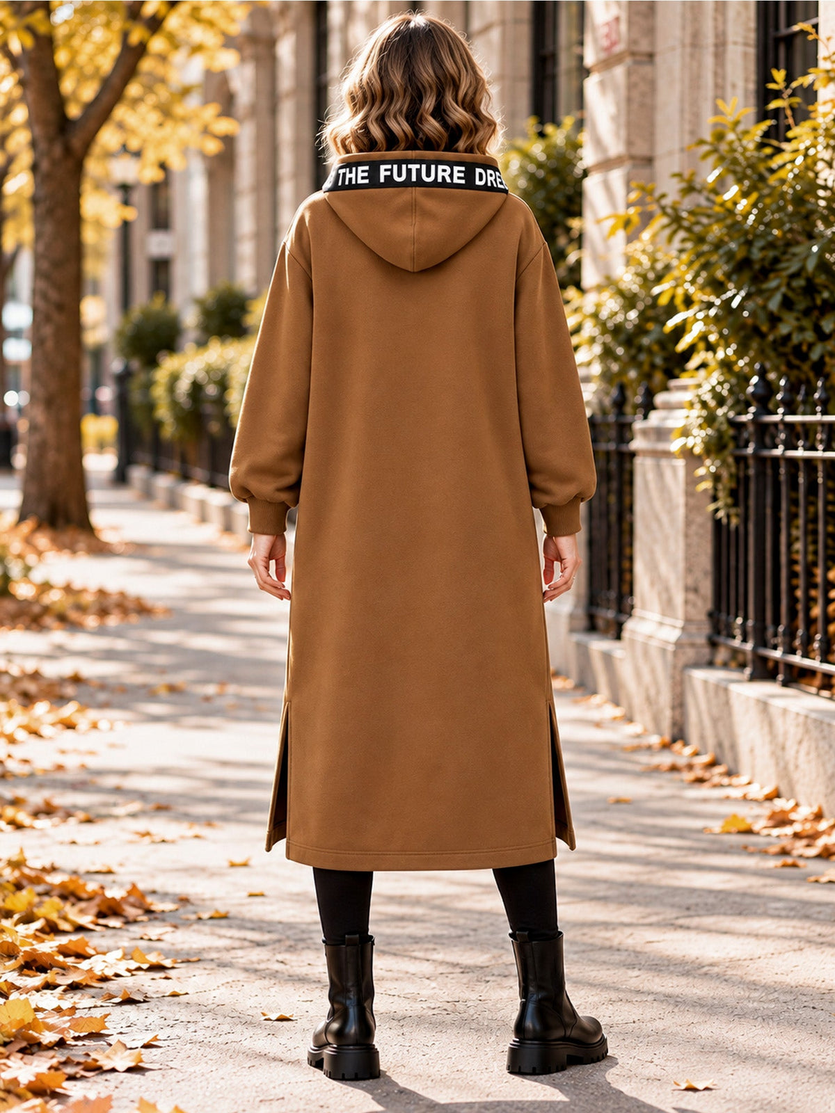 💃Oversize-Kapuzen-Sweatshirt-Mantel für Damen