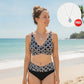 👙🌊Dámský dvoudílný bikini set s vysokým pasem