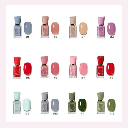 【✨16 kolorów do wyboru】Jelly Nail Polish | Quick Dry