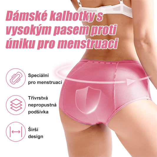 ✨2025 Nová aktualizace Kalhotky s vysokým pasem odolné proti úniku vody✨2+1 zdarma