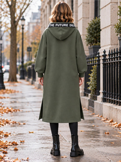 💃Oversize-Kapuzen-Sweatshirt-Mantel für Damen