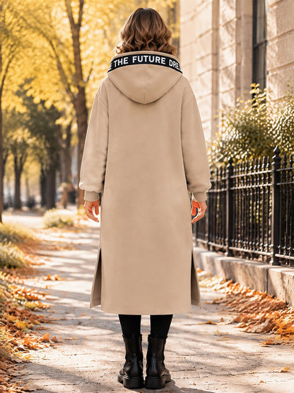 💃Oversize-Kapuzen-Sweatshirt-Mantel für Damen