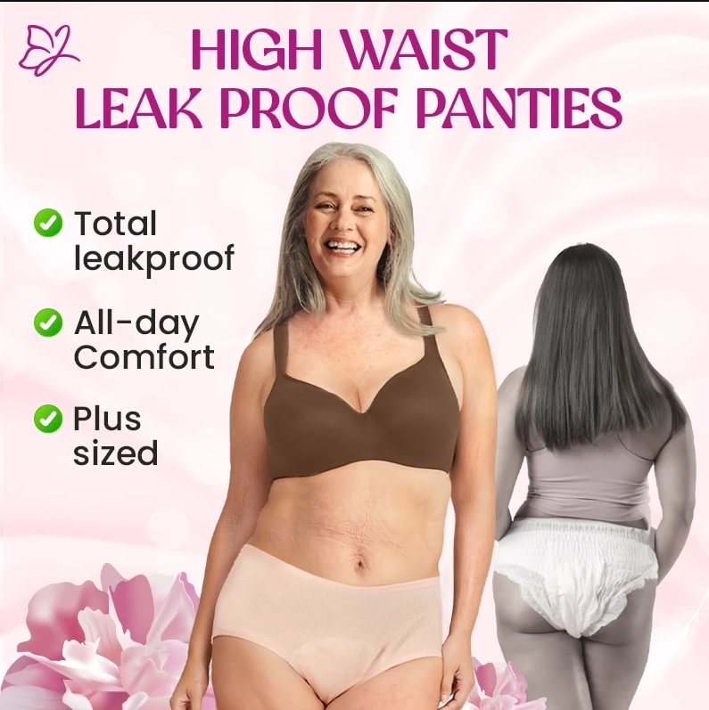 🔥Last Day-Buy 1 Get 3 Packs!!🔥2026 Best-Selling🏆LunaBloom™ High-Waist Leak-Proof Panties ✨Butter-soft, ultra-stretchy & discreetly protective 🍃