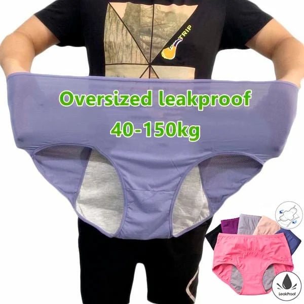 🔥Last Day-Buy 1 Get 3 Packs!!🔥2026 Best-Selling🏆LunaBloom™ High-Waist Leak-Proof Panties ✨Butter-soft, ultra-stretchy & discreetly protective 🍃