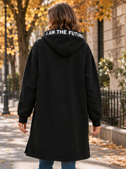 💃Oversize-Kapuzen-Sweatshirt-Mantel für Damen