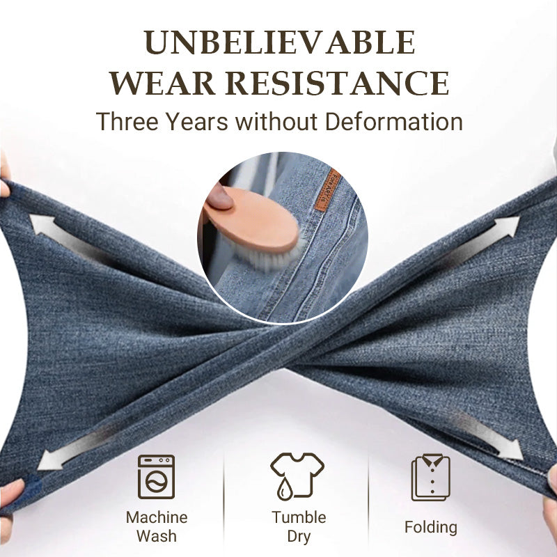 👖Loose Straight, Everyday Versatile🧵 Men's Loose Straight Jeans – Classic Fit | Perfect for Commute, Casual & Weekend Wear, Easy to Style ✨