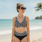 👙🌊Dámský dvoudílný bikini set s vysokým pasem