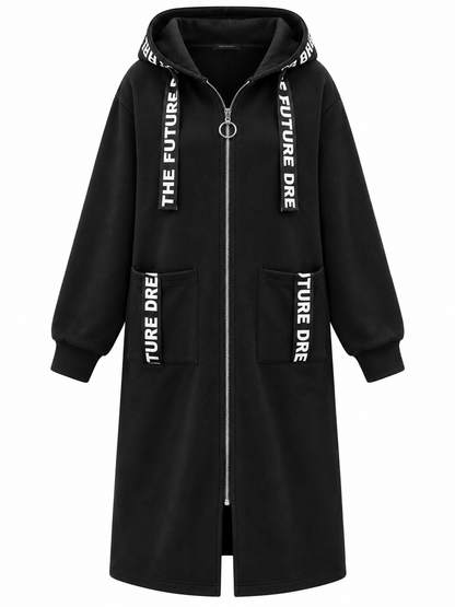 💃Oversize-Kapuzen-Sweatshirt-Mantel für Damen