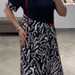 🔥👗Dámské elegantní jedinečné patchworkové šaty