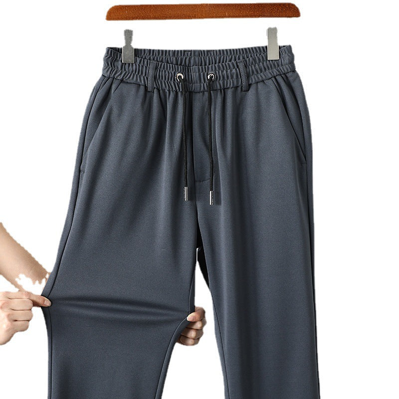 MEN'S STRAIGHT ANTI-WRINKLE CASUAL PANTS