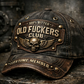 🧢Kšiltovka Old Fuckers Club Vintage s výšivkou