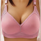 🎉 ČASOVĚ OMEZENÁ NABÍDKA 50% SLEVA! 💕 Pohodlná podprsenka bez drátků pro větší velikosti – bezešvá nylon-spandex, proti prověšení a prodyšná 👙