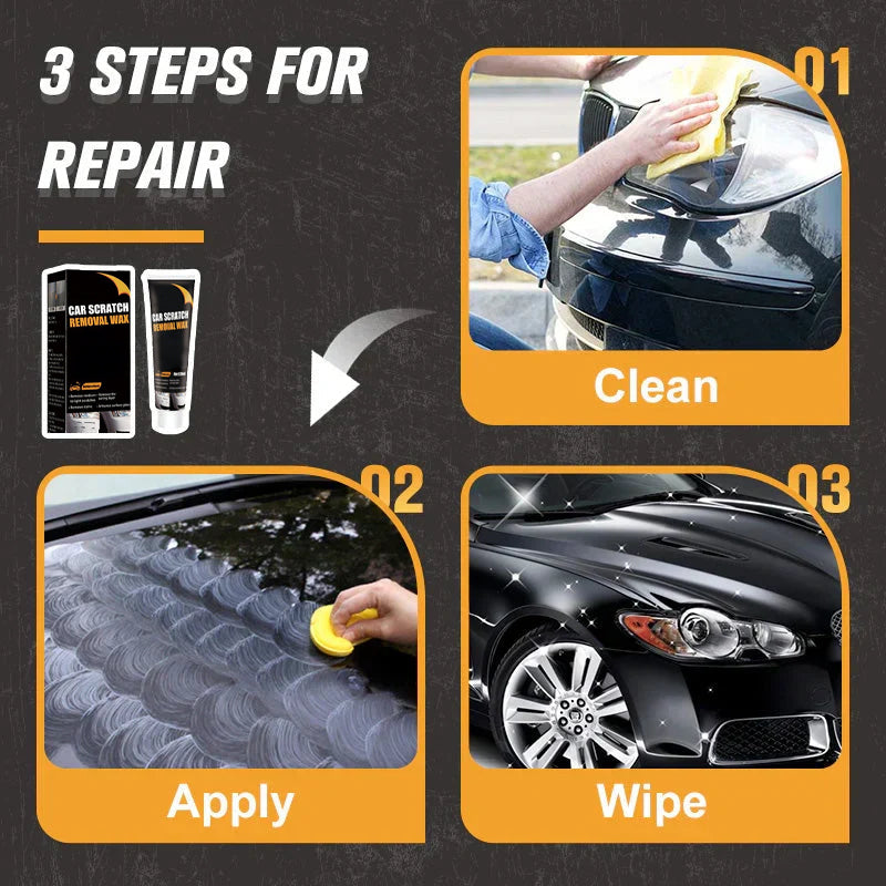 Car Scratch Repair Paste – Easy Application, Quick Drying & Invisible Finish 🔧-3