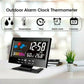 🌡️ 49% OFF NOW! ✨ Digital LED Weather Station - Temperature & Humidity Monitor with Forecast Display & Table Alarm Clock 📊⏰