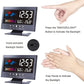 🌡️ 49% OFF NOW! ✨ Digital LED Weather Station - Temperature & Humidity Monitor with Forecast Display & Table Alarm Clock 📊⏰