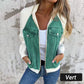 🔥Nová módní dámská kreativní džínová bunda Splicing Jacket