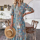 🌸Elegantní boho šaty s květinovým vzorem