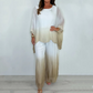 Mesh Mix Dip Dye Loose Flowy Top & Kalhoty Set🌺KUP 2 ZÍSKEJTE DOPRAVU ZDARMA