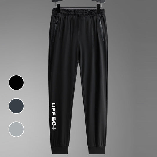 Unisex sportovní rychleschnoucí prodyšné joggingové kalhoty