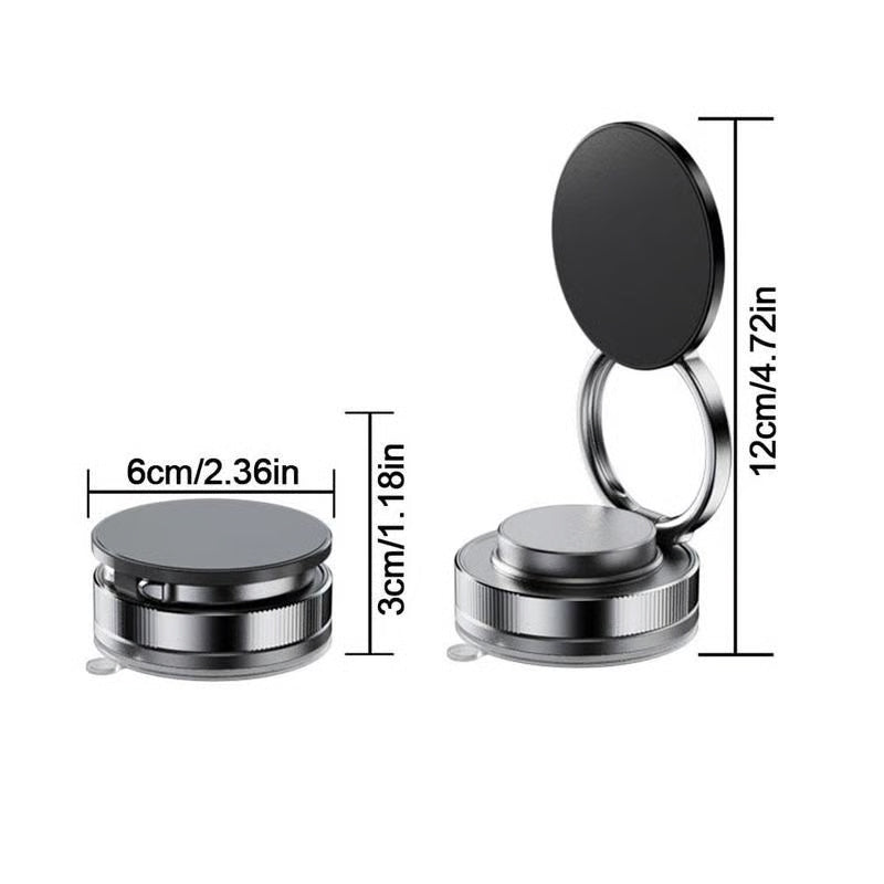 🔥Best Seller🔄360° Adjustable Vacuum Magnetic Phone Holder📱🚗-8
