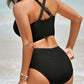 👙Texturované Bikiny S Vysokým Pasem