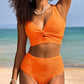 👙Texturované Bikiny S Vysokým Pasem