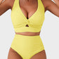 👙Texturované Bikiny S Vysokým Pasem