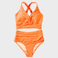 👙Texturované Bikiny S Vysokým Pasem