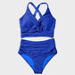 👙Texturované Bikiny S Vysokým Pasem