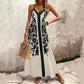 Dámské šaty Spaghetti Strap Flowy Maxi Dress