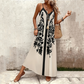 Dámské šaty Spaghetti Strap Flowy Maxi Dress