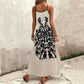 Dámské šaty Spaghetti Strap Flowy Maxi Dress