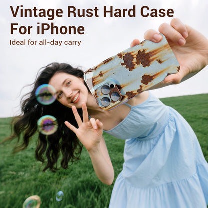 Vintage Rust tvrdé pouzdro pro iPhone