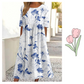 Summer Floral Print Dress