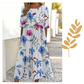 Summer Floral Print Dress