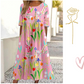 Summer Floral Print Dress