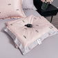 Washable Icy Cool Breathable Summer Quilt 4-piece Set