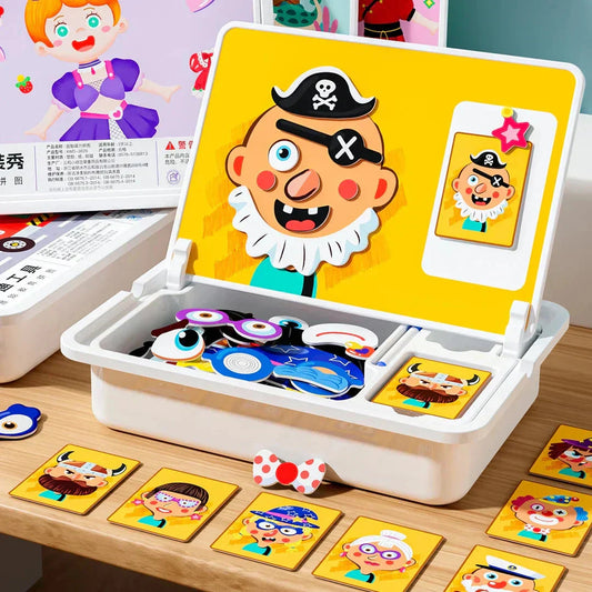Magnetické puzzle dětské hračky
