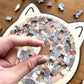 🎁Vendita natalizia 50% OFF🎅Puzzle in legno a forma di gatto da 135 pezzi Morandi-Color