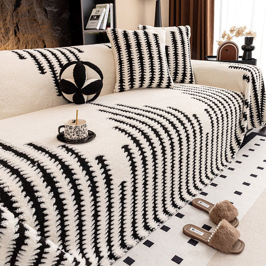 🛋️ Časově omezená nabídka 🥳 Plyšový protiskluzový potah na pohovku