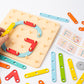 Skládací puzzle s perforovanou deskou