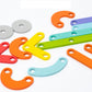 Skládací puzzle s perforovanou deskou