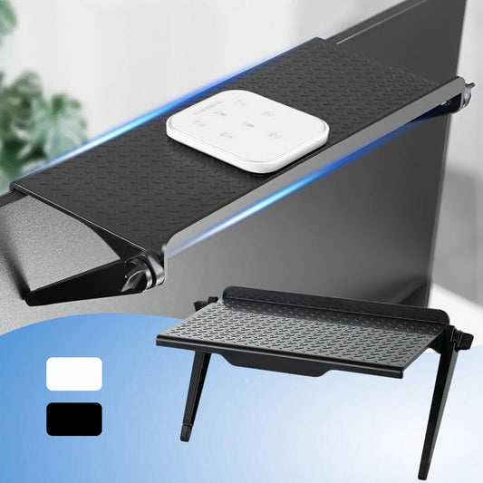 🔥Nastavitelná polička na televizi – není nutné vrtat