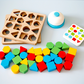 Hra, která Ještě Nikdy Nudnou Nebyla! ✨ Dřevěné Edukativní Puzzle s Režimy Pro Jednoho i Dva