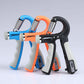 Wrist trainer with counter and adjustable resistance