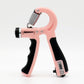 Wrist trainer with counter and adjustable resistance